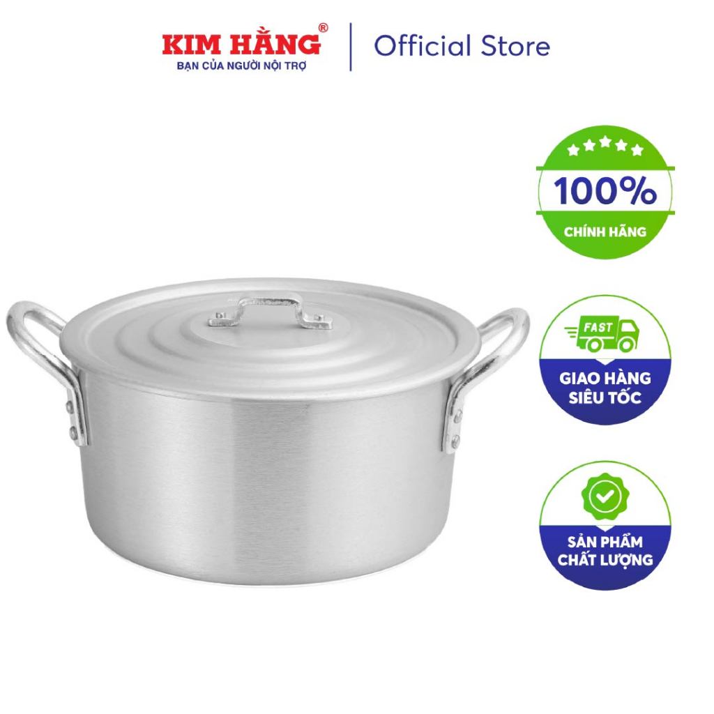 Nồi nhôm dày xi bóng Kim Hằng