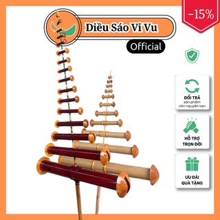 Sáo diều D40 D45 D50 D60 D70 chuông, hoà còi, hoà âm, đàn bò cho diều 2m5 3m 3m5 4m 5m