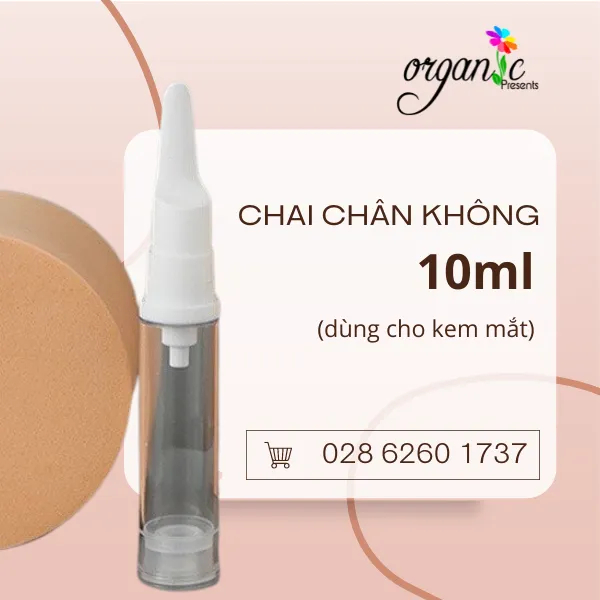 CHAI CHÂN KHÔNG 10 ML