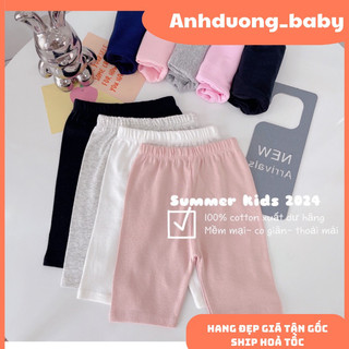 Quần áo trẻ em, quần legging đùi bé gái