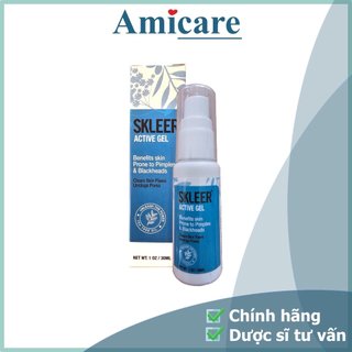  SKLEER Gel Hổ Trợ Giảm Mụn - Mờ Thâm Sẹo Active Gel 30ml