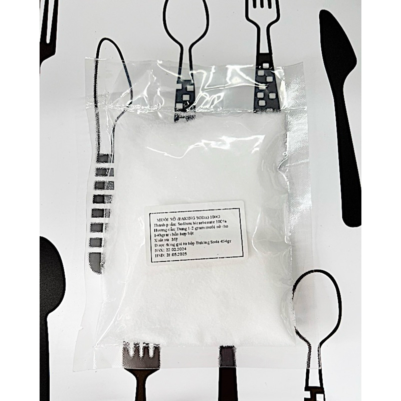 Bột banking so da (muối nở) 100g