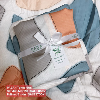 [SALE] SET GA GỐI Tencel 60s 100%