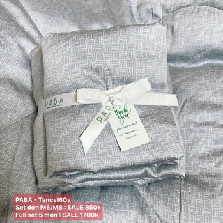 [SALE] SET GA GỐI Tencel 60s 100%