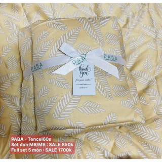 [SALE] SET GA GỐI Tencel 60s 100%