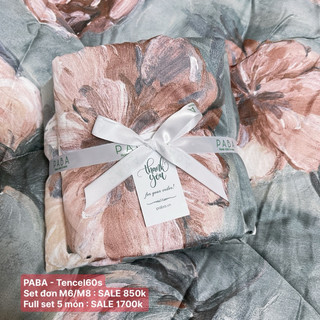[SALE] SET GA GỐI Tencel 60s 100%