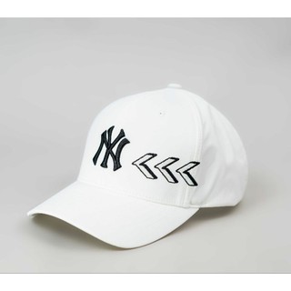 Mũ mlb logo structure ball cap new york yankees