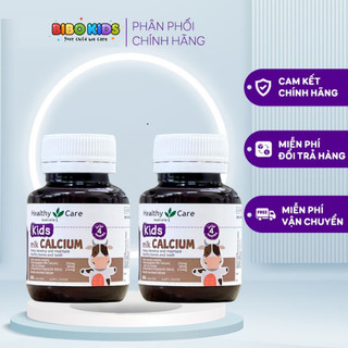 Milk Calcium Healthy Care Bổ Sung Canxi Cho Trẻ Trên 4 Tháng Tuổi