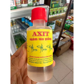 Axit ngâm lúa giống chai 100ml giúp cho lúa ngắn ngày mới thu hoạch nảy mầm tốt