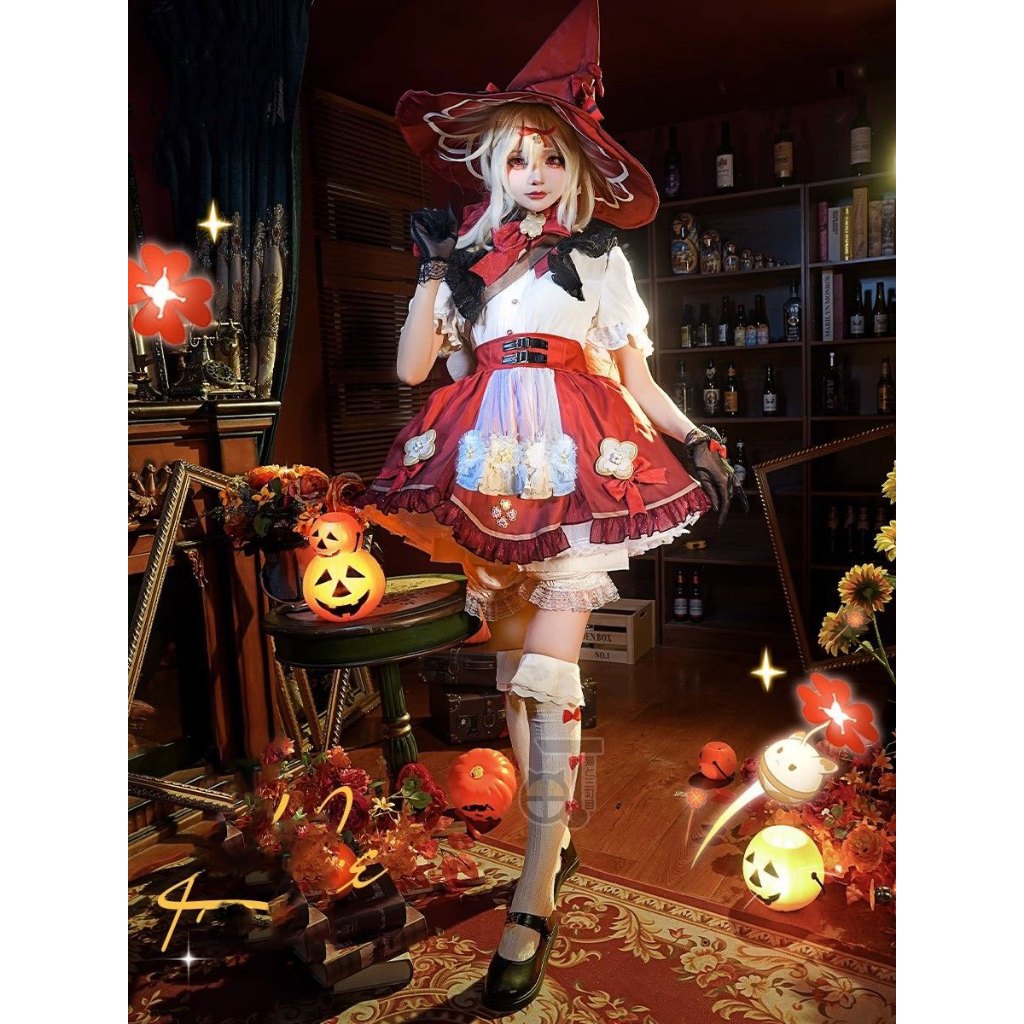 Trang phục COSPLAY Klee ver Blossoming Starlight trong Genshin Impact