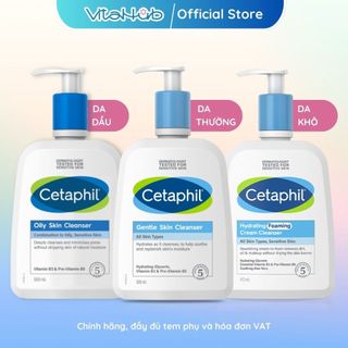 Sữa rửa mặt làm sạch dịu nhẹ Cetaphil Gentle Skin Cleanser