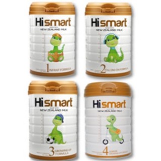 Sữa hismart các số 1/2/3/4 lon 800g