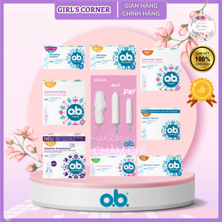 Băng vệ sinh tampon ob - hàng nội địa đức