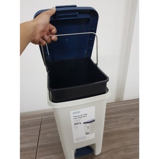 Thùng rác thông minh đạp chữ nhật Hiro 10L - 15L - 20L - 30L chính hãng Inochi