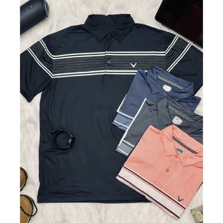 Áo thun size lớn big size đánh golf nam callaway hàng việt nam xuất khẩu,chất liệu 95% polyester -5%elastano/spandex