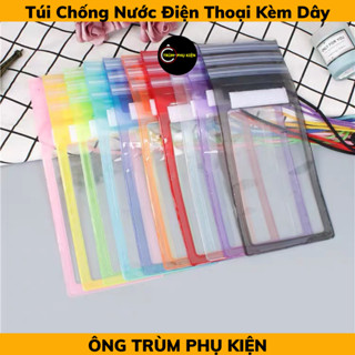 Túi Chống Nước Điện Thoại Kèm Dây Nhiều Màu Sắc
