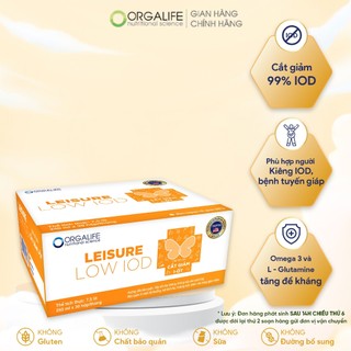 Thực phẩm dinh dưỡng cắt giảm I ốt tối đa Leisure Low Iod 30 hộp (250ml/hộp)