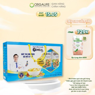 Hộp quà sức khỏe dinh dưỡng thay thế bữa ăn ổn định đường huyết, dễ hấp thu, tăng đề kháng Fomeal care 5 hộp (250ml/hộp)