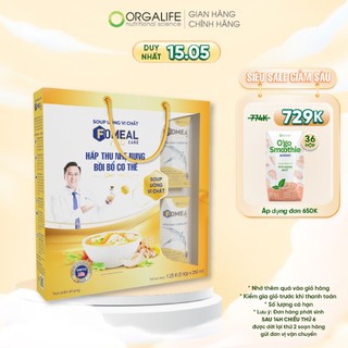 Hộp quà dinh dưỡng yến sào cao cấp tăng cường miễn dịch, HMB chống mất cơ, Fomeal care gold yến sào 5 hộp (250ml/hộp)