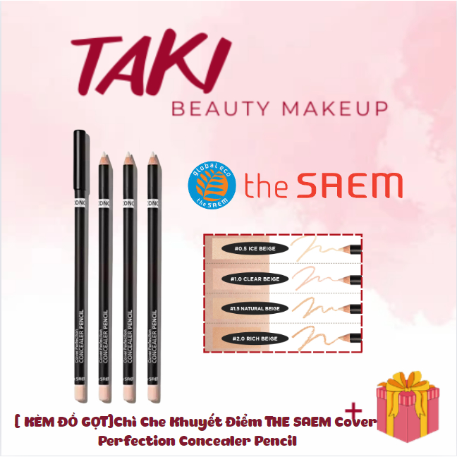 Chì Che Khuyết Điểm THE SAEM Cover Perfection Concealer Pencil