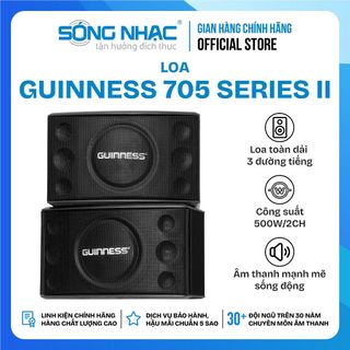 Loa công suất lớn guinness 705 ii -500w