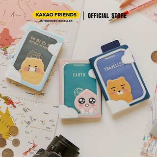 Ví Đựng Hộ Chiếu, Bọc Hộ Chiếu, Passport Case Trong Suốt Kakao Friends