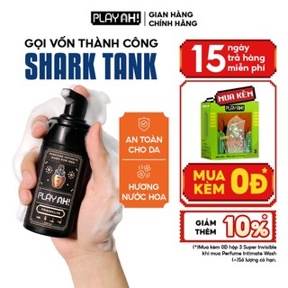 Bọt Dung Dịch Vệ Sinh Nam PlayAh hương nước hoa Franklin/Mint Whisper tạo bọt 100ml