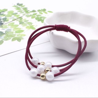 Dây Cột Tóc Ngọc Trai Phong Cách Hàn Quốc