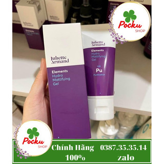 Gel dưỡng ẩm kiềm dầu giảm mụn juliette armand hydra mattifying gel