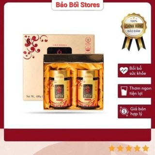 Cao Sâm 6 Năm Tuổi Sobaek Hộp 2 Lọ X 240gam [Chính Hãng Hàn Quốc]