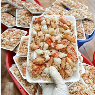 Thịt nõn ghẹ siêu vip khay 500gr 🦀 Tmart - Thực phẩm sạch