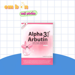 Viên Bột Dưỡng Trắng Da Alpha Arbutin 3 Plus Mẫu Mới