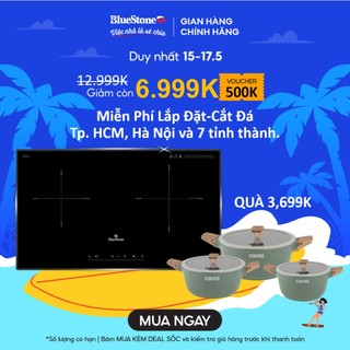  Bếp Âm Từ Đôi Bluestone ICB-6835 (5200W)