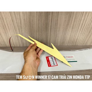 Tem sườn Winner v1 đời 2017 Cam đen Trái ( 1 Miếng )