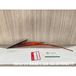Tem sườn Winner v1 đời 2017 Cam đen Trái ( 1 Miếng )