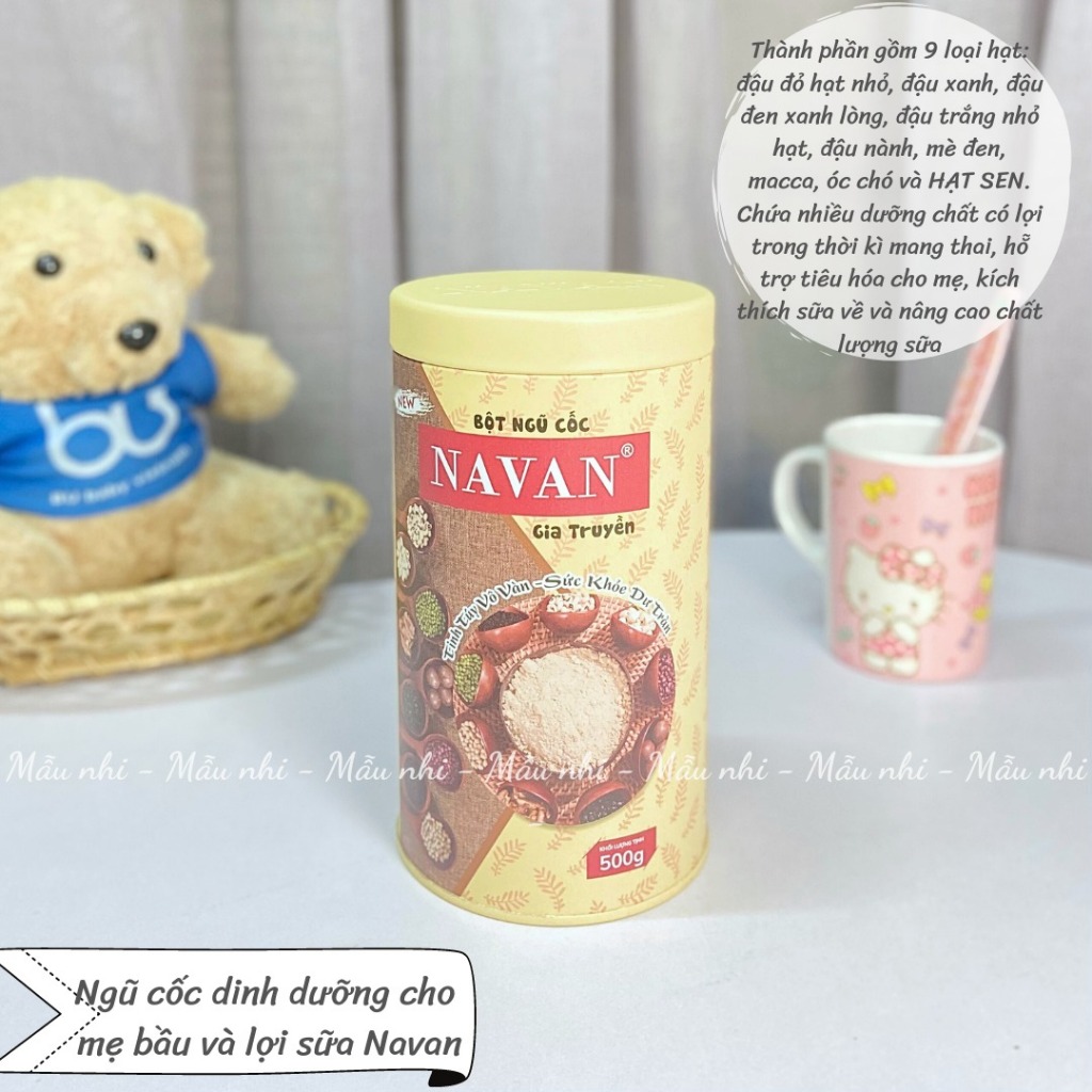 Ngũ cốc Navan hộp 500g