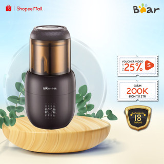 Máy xay bột khô đa năng bear fsj-a03d1s, cs 300w, 4 lưỡi dao inox, xay cà phê, tiêu, ớt, ngũ cốc xay bột khô,bh 18 tháng