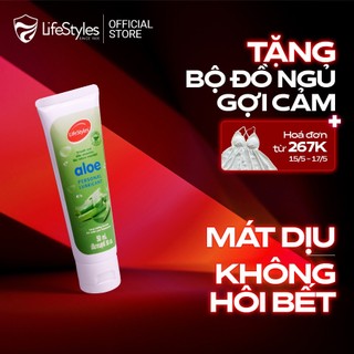 Gel bôi trơn LifeStyles Aloe Lubricant bôi trơn quan hệ gốc nước không chứa Paraben 50ml