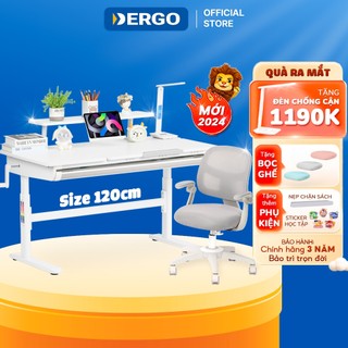 Bộ Bàn Học Cho Bé DERGO iSmart H120 - Neo1 Bàn Học Thông Minh Chống Gù Chống Cận NEW 2024