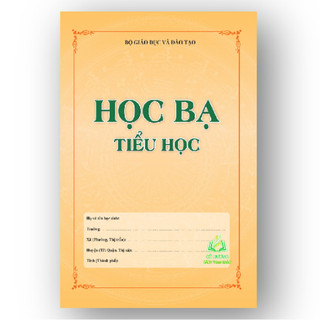 Sách - Học bạ tiểu học