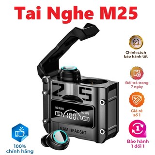 Tai Nghe Bluetooth M25 Không Dây Nhét Tai Nghe Nhạc Hay Hỗ Trợ Đàm Thoại Giá Rẻ Tại Hà Nội