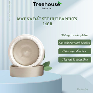 Mặt nạ đất sét k làm sạch da giảm mụn ẩn và mụn đầu đen 14ml tree house shoppp