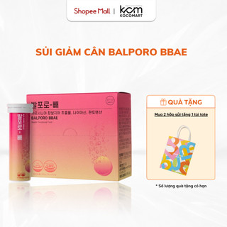 Viên sủi chuyển hoá chất béo Balporo BBae Hàn Quốc, hỗ trợ giảm cân, thành phần tự nhiên, an toàn cho sức khỏe