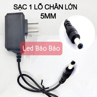 Cục sạc chân nhỏ, lớn, 2 chân dùng để sạc đèn đội đầu , bóng tích điện, đèn pin,…
