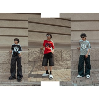 Áo Thun Phối Bóng Đá NINE LEE số 10 định lượng vải 280gsm