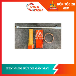 Ben nâng xe máy/ mô tô - hỗ trợ rửa xe