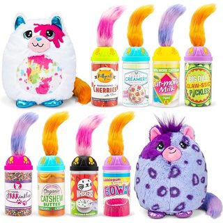 Đồ chơi thú nhồi bông Misfittens Cats - Surprise Collectible Plush - Series 3 Wild Cats, Chính Hãng