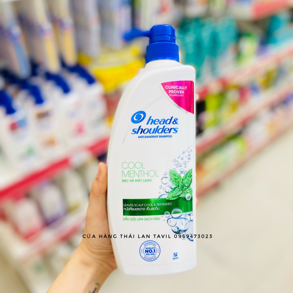 Dầu gội Head and shoulders Thái Lan chai 370ml