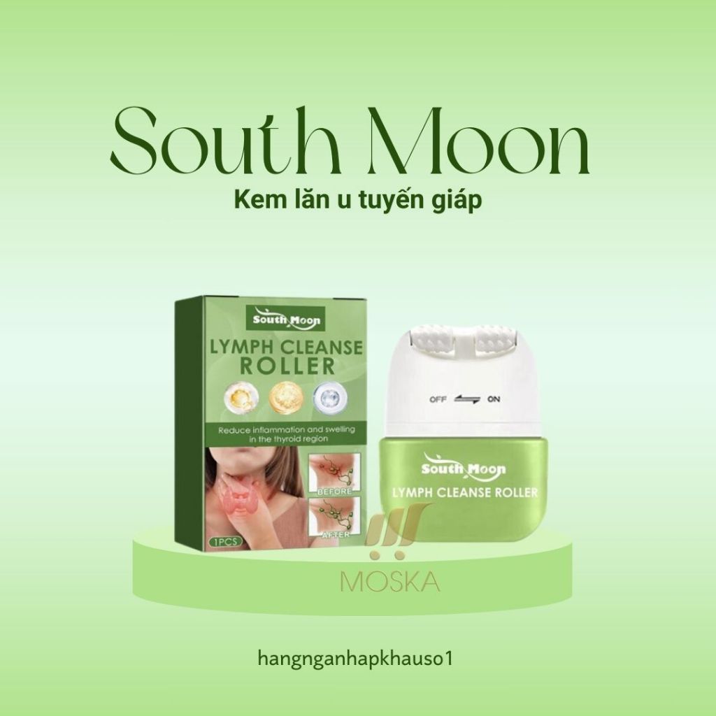 Kem Lăn Thảo Dược U Tuyến Giáp - Đánh Tan U Tuyến Giáp -Thanh Lăn Massage Làm Mềm Loại Bỏ U Tuyến Giáp SOUTH MOON| Moska