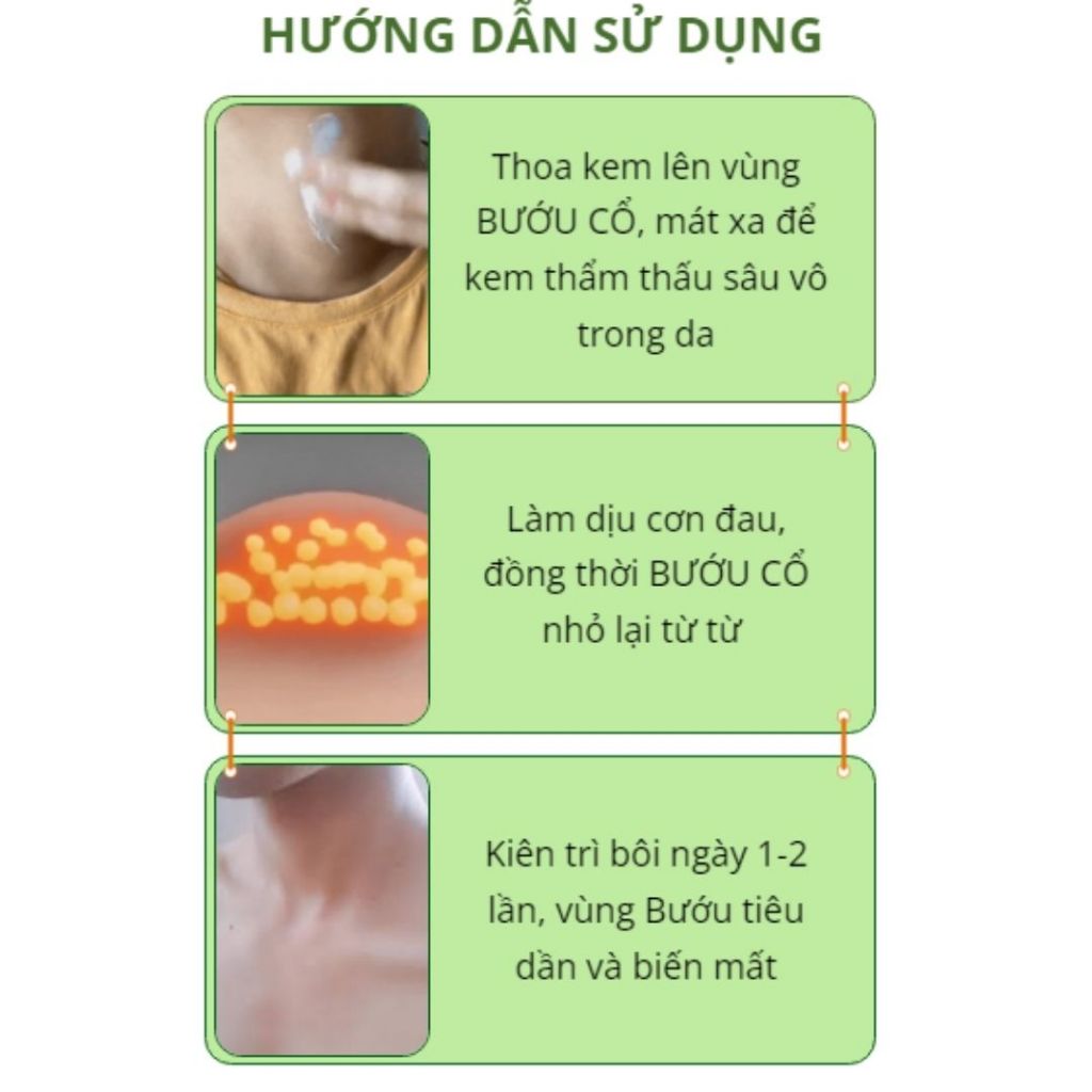 Kem Lăn Thảo Dược U Tuyến Giáp - Đánh Tan U Tuyến Giáp -Thanh Lăn Massage Làm Mềm Loại Bỏ U Tuyến Giáp SOUTH MOON| Moska